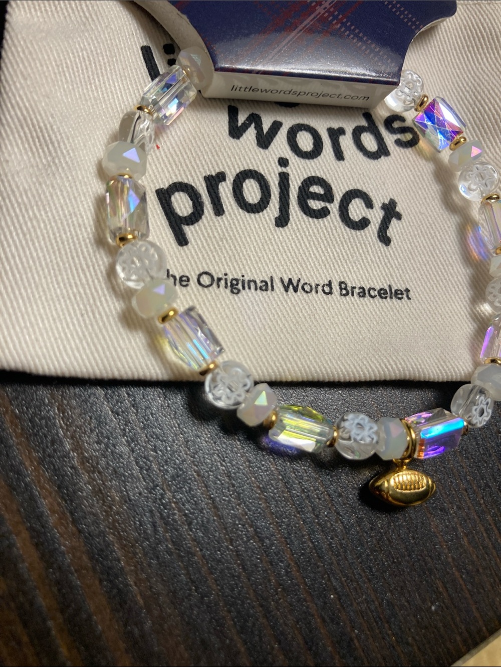 Little Words Project Game Day Beaded Bracelet Set - Picture 7 of 9
